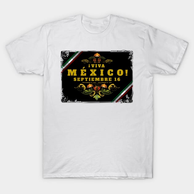 Independencia de México T-Shirt by vjvgraphiks